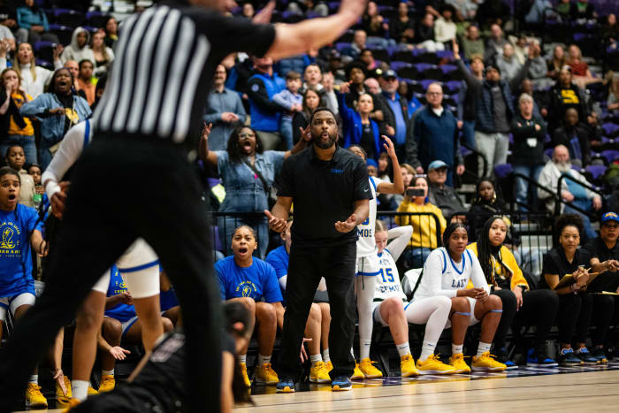 Jefferson Willamette 6A Oregon girls basketball quarterfinal 2024 Naji Saker-71